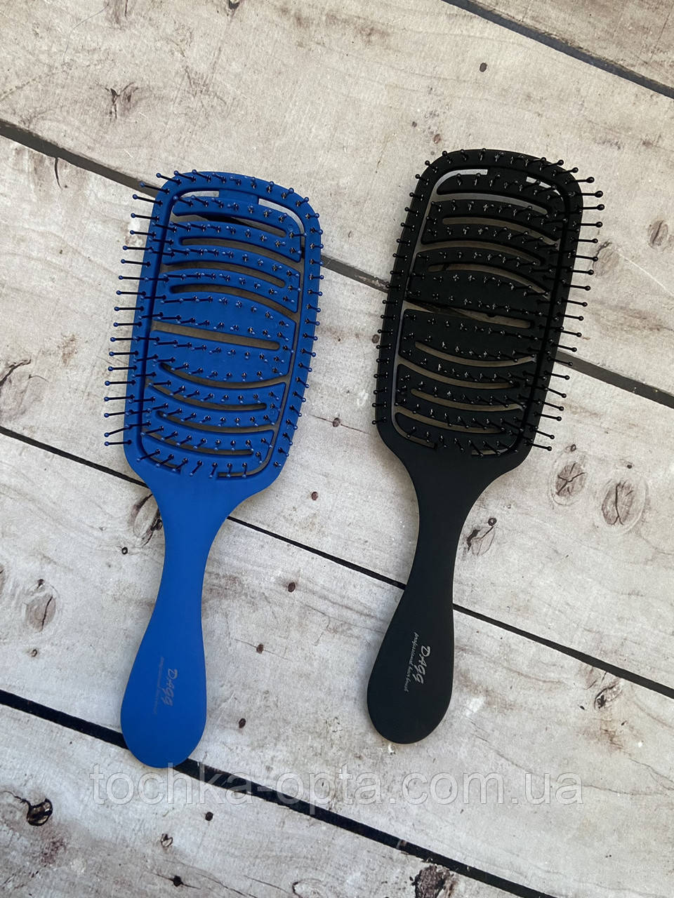 Масажна щітка для волосся продувна Dagg Premium T1795, фото 1