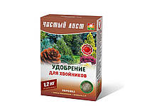 Удобрение кристаллическое для Хвойников,1,2кг ТМ ЧИСТОЕ ЛИСТ OS