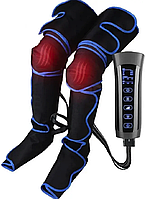 Повітряно-компресійний масажер для ніг Benbo FE-7208-lux штани компресійні, вібрація підігрів компресія