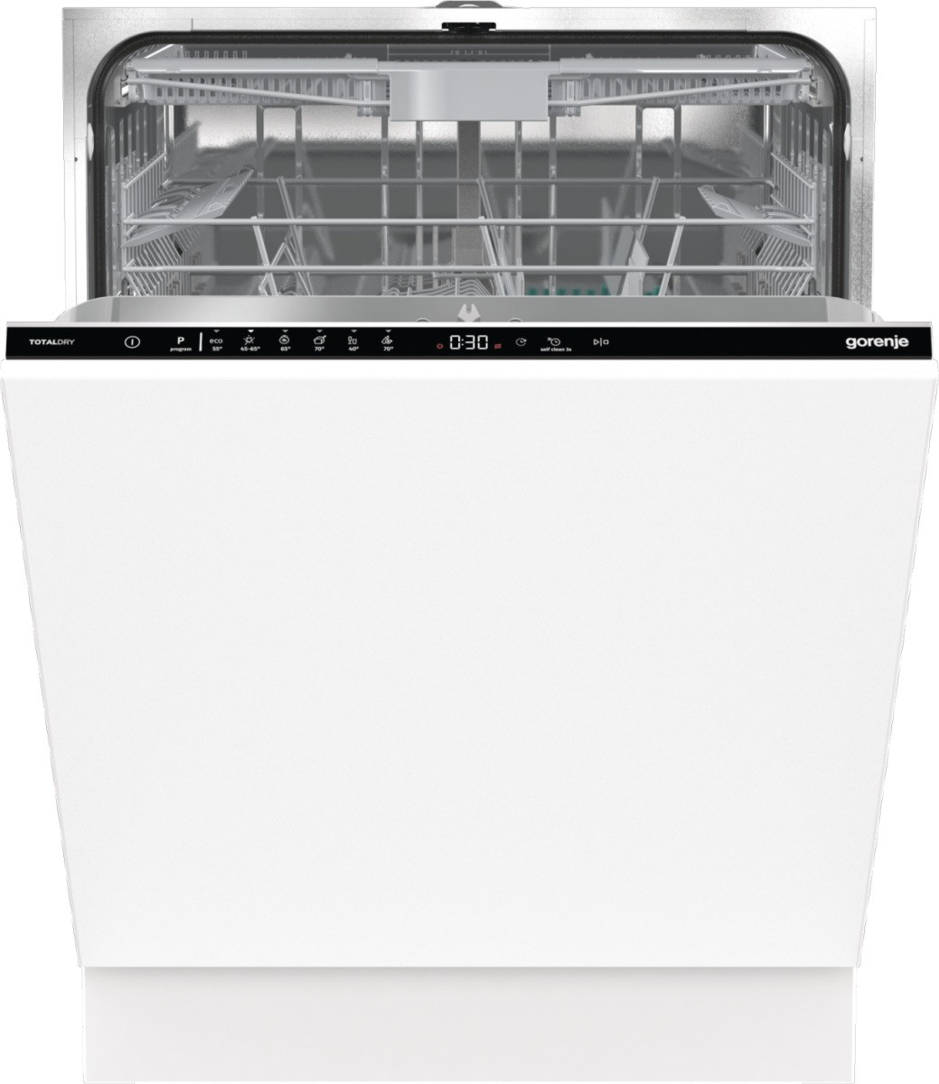 Gorenje Посудомийна машина вбудовувана, 16компл., A+++, 60см, AquaStop, автоматичне відчинення, сенсорн.упр, 3