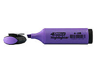 Текстмаркер 1-5мм фиолетовый 10шт/уп. 4-109 ТМ 4OFFICE OS