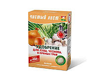 Удобрение кристаллическое для лука, чеснока и зелени, 300г ТМ ЧИСТОЕ ЛИСТ OS