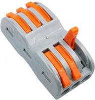 Клема прохідна 3 входи (0,08-4мм/32А) РСТ-2-3 ТМ LUMANO