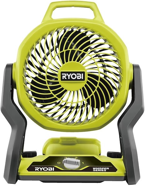 Ryobi Вентилятор акумуляторний ONE+ RF18-0 WHISPER™, 18В, (без АКБ та ЗП)
