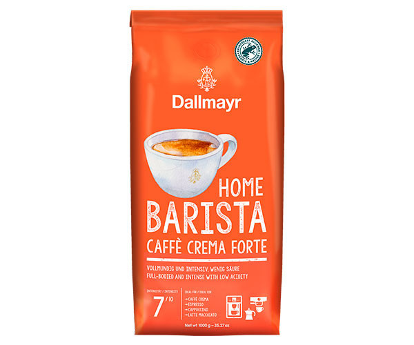 Кава Dallmayr Home Barista Caffe Crema Forte у зернах 1 кг