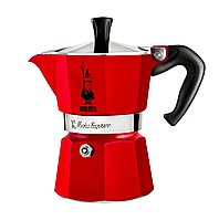Гейзерна кавоварка Bialetti Moka Color Red (1 чашка - 60 мл)