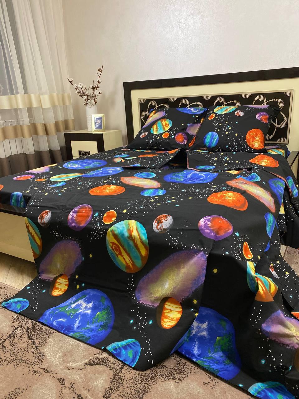 Євро постільна білизна чорний