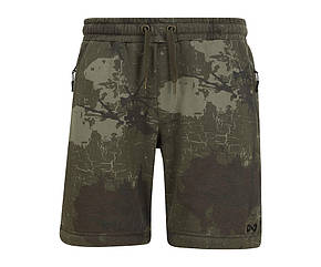 Шорти Identity Jogger Shorts Camo з принтом логотипу на нозі, камуфляжні, розмір: XL
