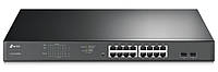 TP-Link Коммутатор TL-SG1218MPE 16xGE/PoE+ 192W 2xcomboGE/SFP EasySmart