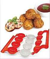 Форма из пластика 18×23,7×4,5 см для приготовления мясных фрикаделек Ball MEATBALL MAKER 18×23.7×4.5 CM