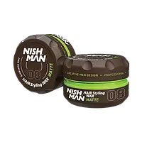 Воск для укладки волос Nishman Hair Styling Wax 08 Matte 30мл