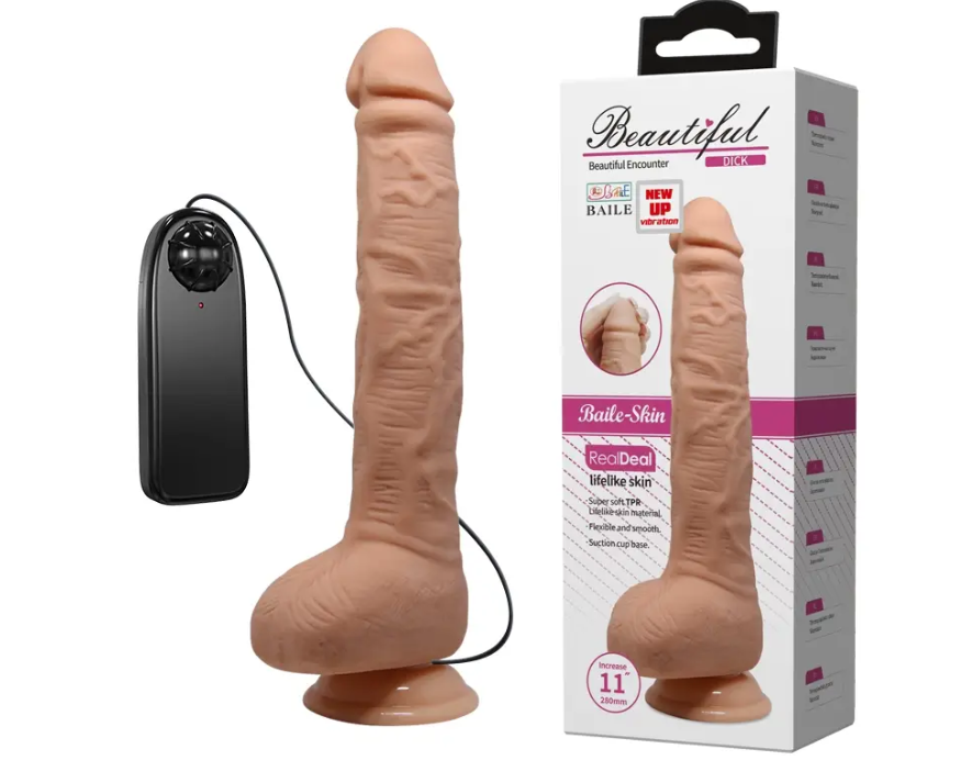 Вібратор на присосці SEXTOY TOP PENIS