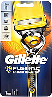 Станок для гоління чоловічий Gillette Fusion5 Proshield + 1 змінний картридж (станок фьюжн прошилд)