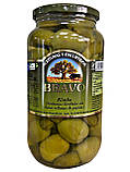 Оливки зелені з корнішонами Bravo Kimbo 1кг, фото 2