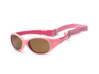 Koolsun Детские солнцезащитные очки розовые серии Flex (Размер: 0+)