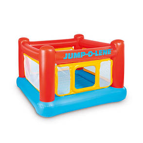 Intex 48260 - надувний батут Jump-O-Lene (174x174x112 см), фото 1