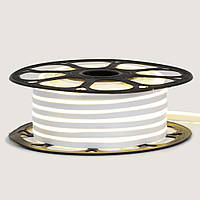 Неонова стрічка світлодіодна біла 12 V 8 х 16 пВх smd2835 120 LED/м 8 Вт/м IP65