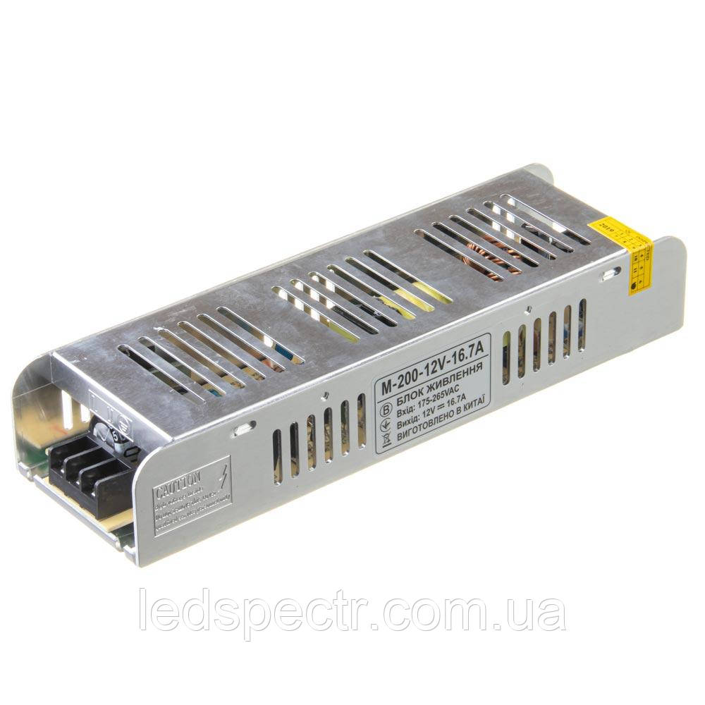 Блок живлення AVT M-200 DC12 200W 16.7A
