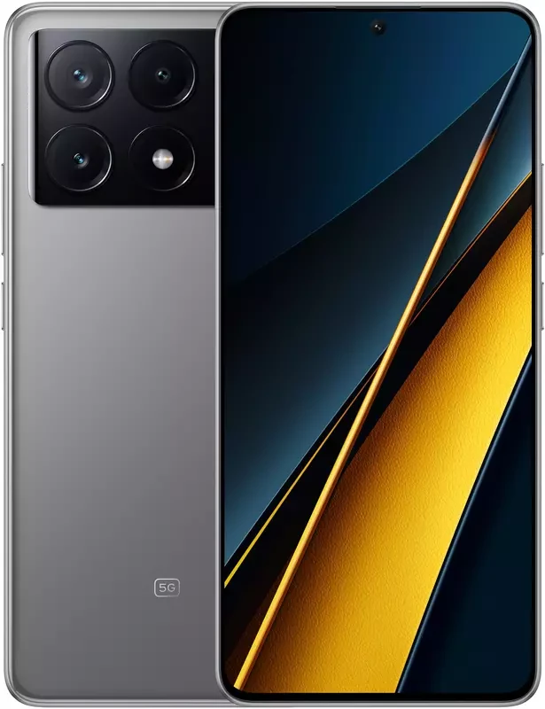 Смартфон Xiaomi Poco X6 Pro 5G 12/512Gb Grey NFC Global version