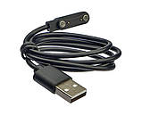 USB кабель для смарт годинника Hoco Y2 Pro чорний, фото 2