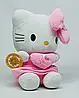 М'яка дуже популярна кішечка хелоу кіті Hello kitty 26 см, фото 2