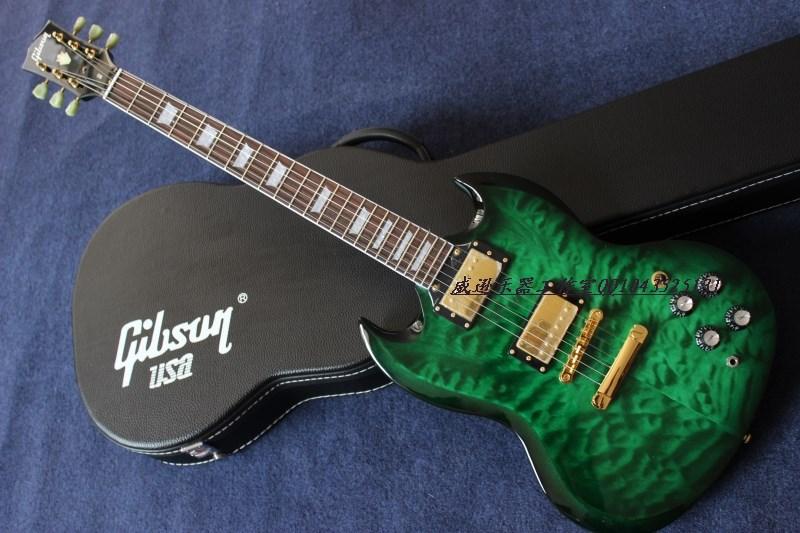Електрогітара Gibson SG Standard 64 China Green