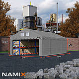 Тентовый гараж NAMIX COMFORT ПВХ 5 x 8 м, фото 4