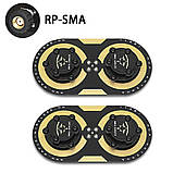 FPV антена патч 5.8 ГГц Maple Wireless Bottom RP-SMA Male 11 dBic кругова права - 1 шт., фото 11