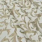 Портьєрна тканина рів'єра колір крем брюле, бежево-рожевий (295см 219г/м² пог.м) 140072, фото 2