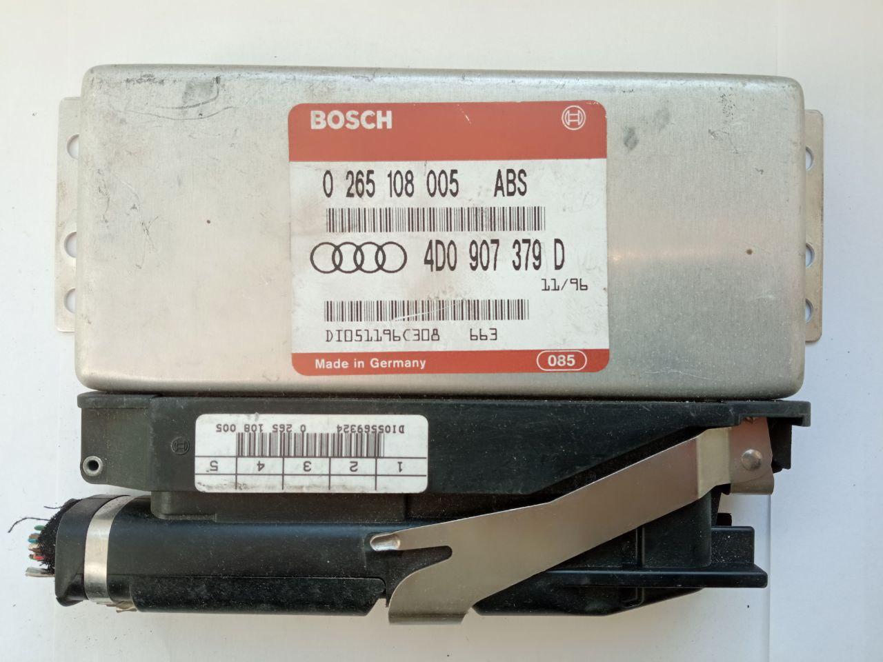 Електронний блок керування Audi A4 1.6 Bosch 0 265 108 005 ABS / 4D0 907 379 D