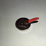 Батарейка літієва VARTA Lithium CR2450 3V, з пелюстками під паяння., фото 4