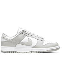 Nike Dunk Low Light Grey White, Женские кроссовки, найк данк