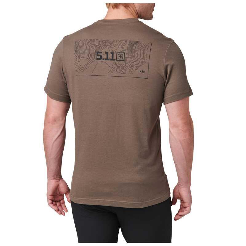 Футболка 5.11® COORDINATE TEE 76152 Medium, Major Brown