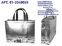 Эко сумка (01) Ламинация, Paris, 320х270х100, 482-01-2040065z ТМ ECOBAG OS