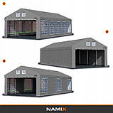 Тентовый гараж NAMIX COMFORT ПВХ 6 x 10 м, фото 5