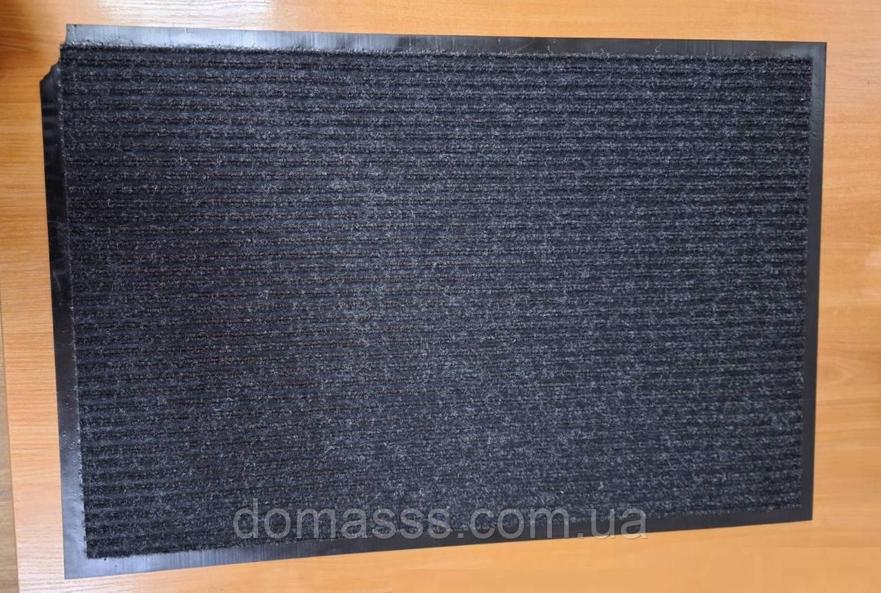 Вологопоглинаючий килимок 60 х 90 чорний УЦІНКА