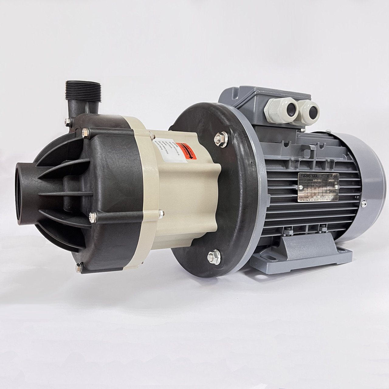 Відцентровий насос з магнітною муфтою DM 30 PVDF d122, VITON, 3.0 кВт
