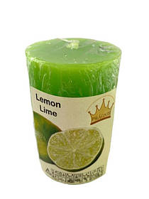 Ароматична свічка-лимон лайм (Cвічі)