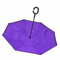 Зонт наоборот Up-Brella Фиолетовый (2907-13317)