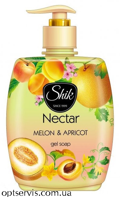 Крем-мило рідке Shik Nectar Диня і абрикос 300 мл