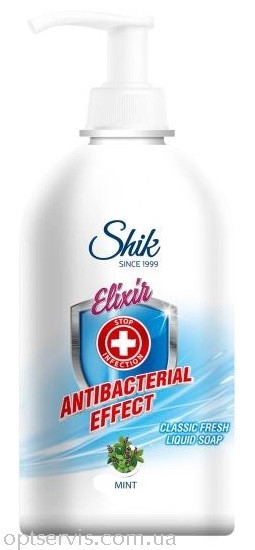 Рідке мило Shik Elixir Antibacterial Класична свіжість 500мл, фото 1