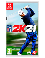 Гра Nintendo Switch PGA TOUR 2K21 Англійська Версія Б/У