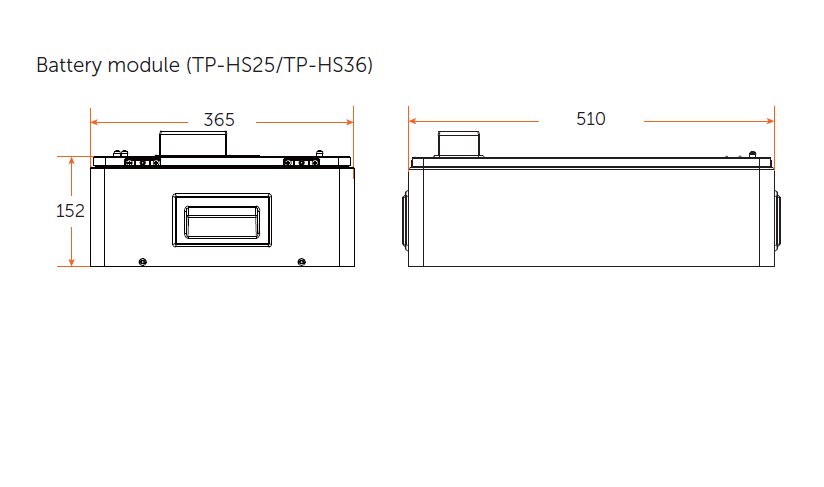 Акумулятор PROSOLAX T-BAT-SYS-HV-S3.6