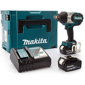 Акумуляторний гайковерт Makita DTW1001RTJ (18 В, 2х5 А·год, 1050 Н*м) BF