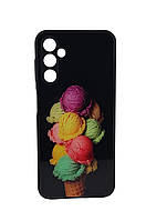 Чехол Glass Case для Samsung A14 / A145 бампер ice cream