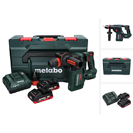 Акумуляторний перфоратор Metabo KH 18 LTX BL 24 Q (2х18 В, 4 А·год, 2.2 Дж) BF