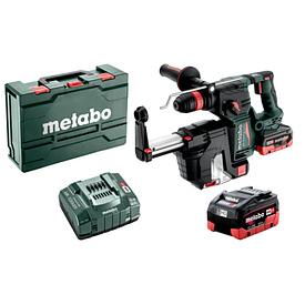 Акумуляторний перфоратор Metabo KH 18 LTX BL 24 Q Set ISA (2х18 В, 5.5 А·год, 2.2 Дж) BF