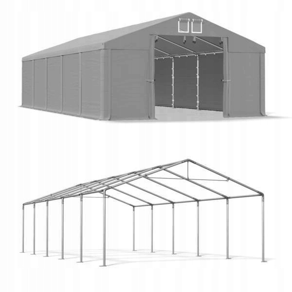 Тентовый гараж намет STANDARD ПВХ 5 x 10m