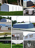 Тентовый гараж намет STANDARD ПВХ  5 x 10m, фото 8