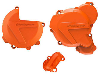 Комплект захисту Polisport Clutch & Ignition Cover - KTM (Orange) (90992)